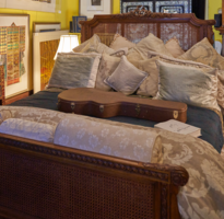 Vintage Cane Bed
